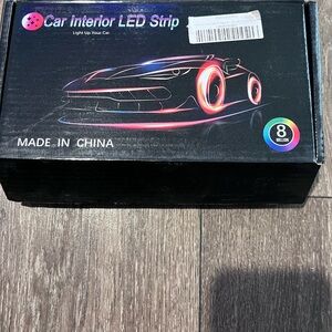Car Interior LED Strip Lights - Multicolor